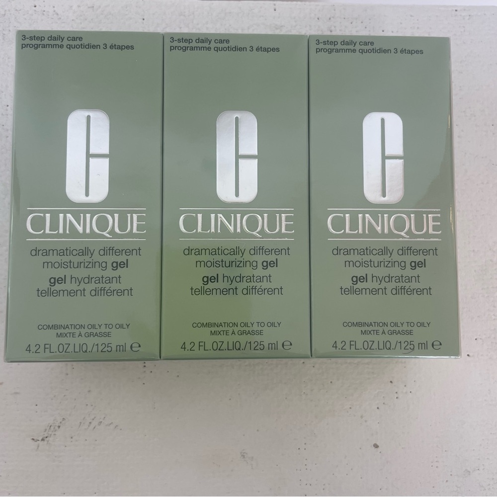 3 Pack Clinique Dramatically Different Moisturizing Gel